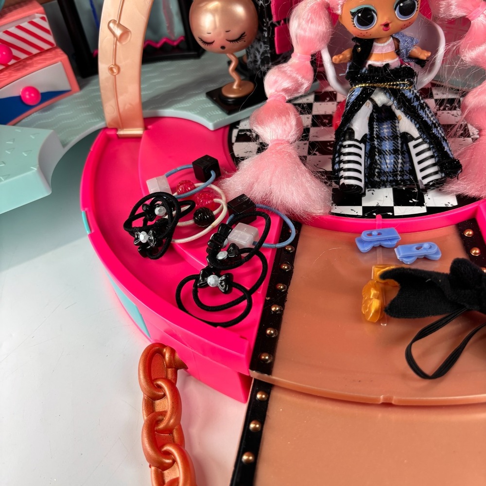LOL Surprise Hair Beauty Salon Doll & Playset Accessories Bundle Lot Carry Case - Picture 5 of 12